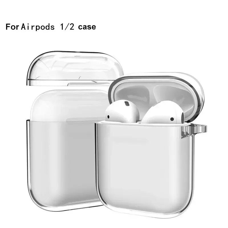 Funda Transparente para AirPods 1/2 | Protección Premium