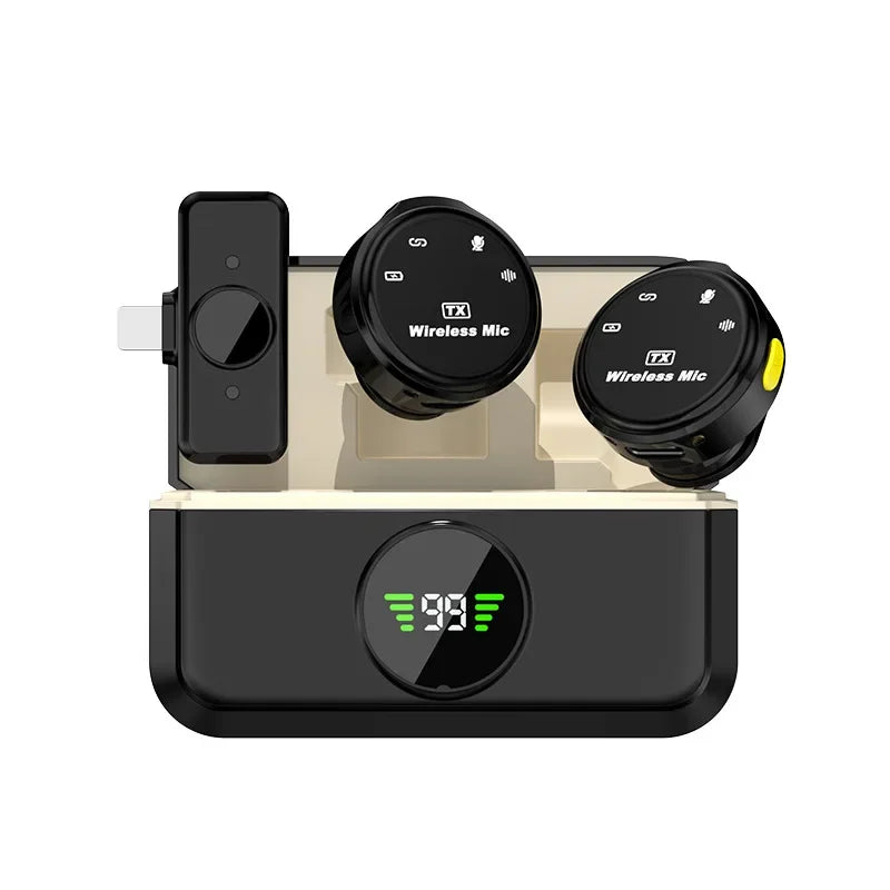 Micrófono Lavalier Inalámbrico iPhone Android | TikTok Live Micrófono