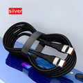 Cable USB-C a USB-C 120W 6A - Carga Rápida PD Trenzado