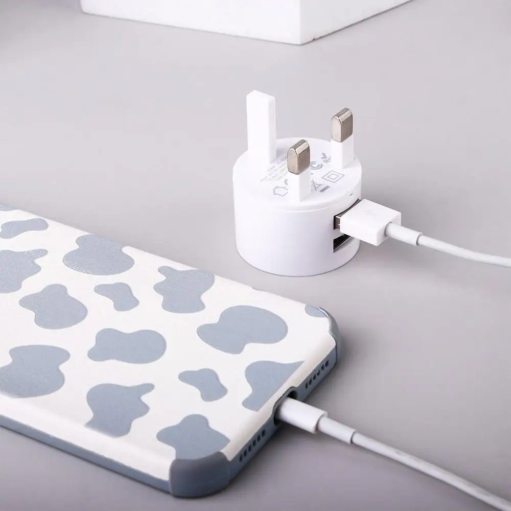 Cargador Dual USB 5V 2.1A | 2 Puertos Carga Rápida Universal