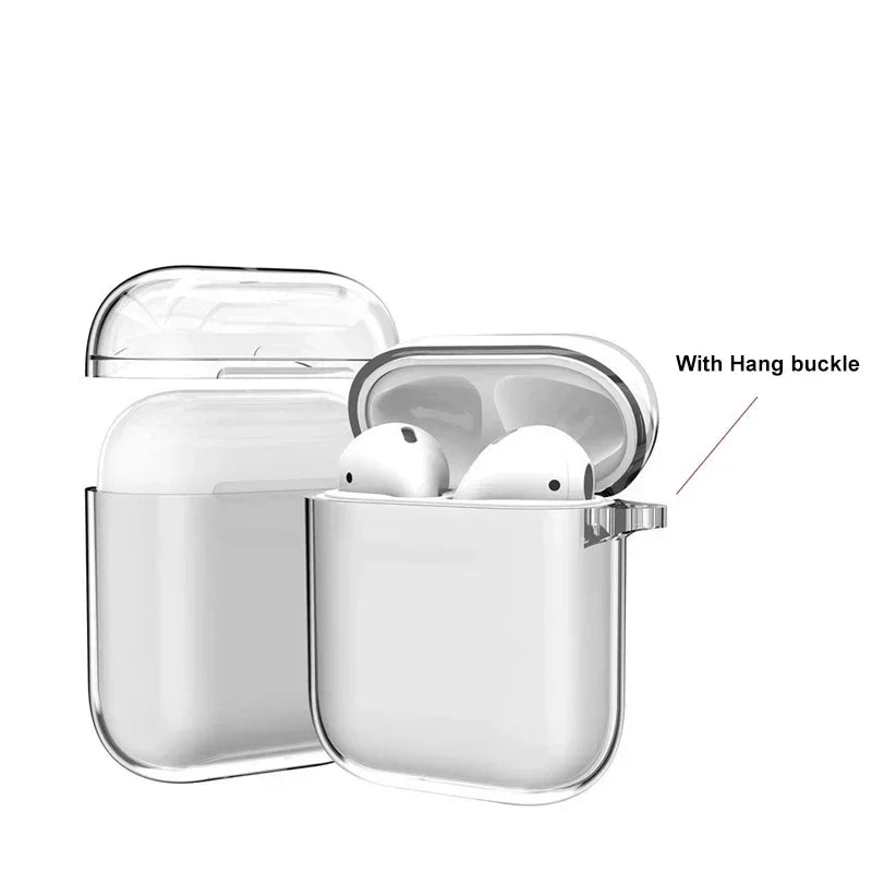 Funda Transparente para AirPods 1/2 | Protección Premium